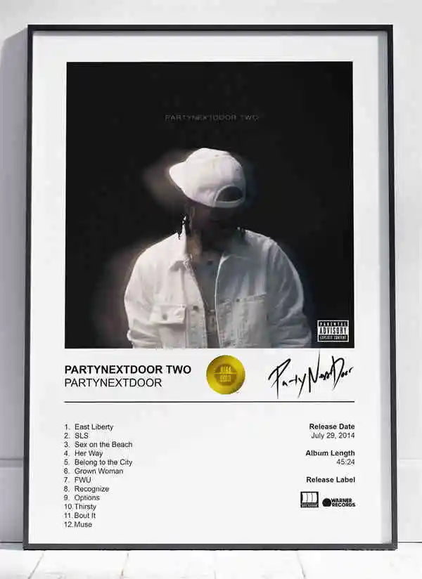 PARTYNEXTDOOR Music Album Cover Posters