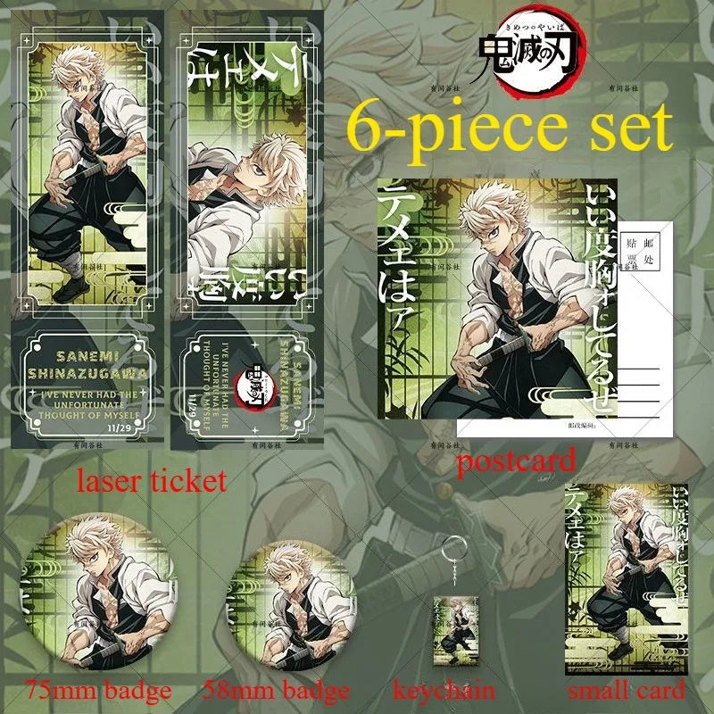 Demon Slayer Acrylic Brick Peripheral HD Desktop Ornament