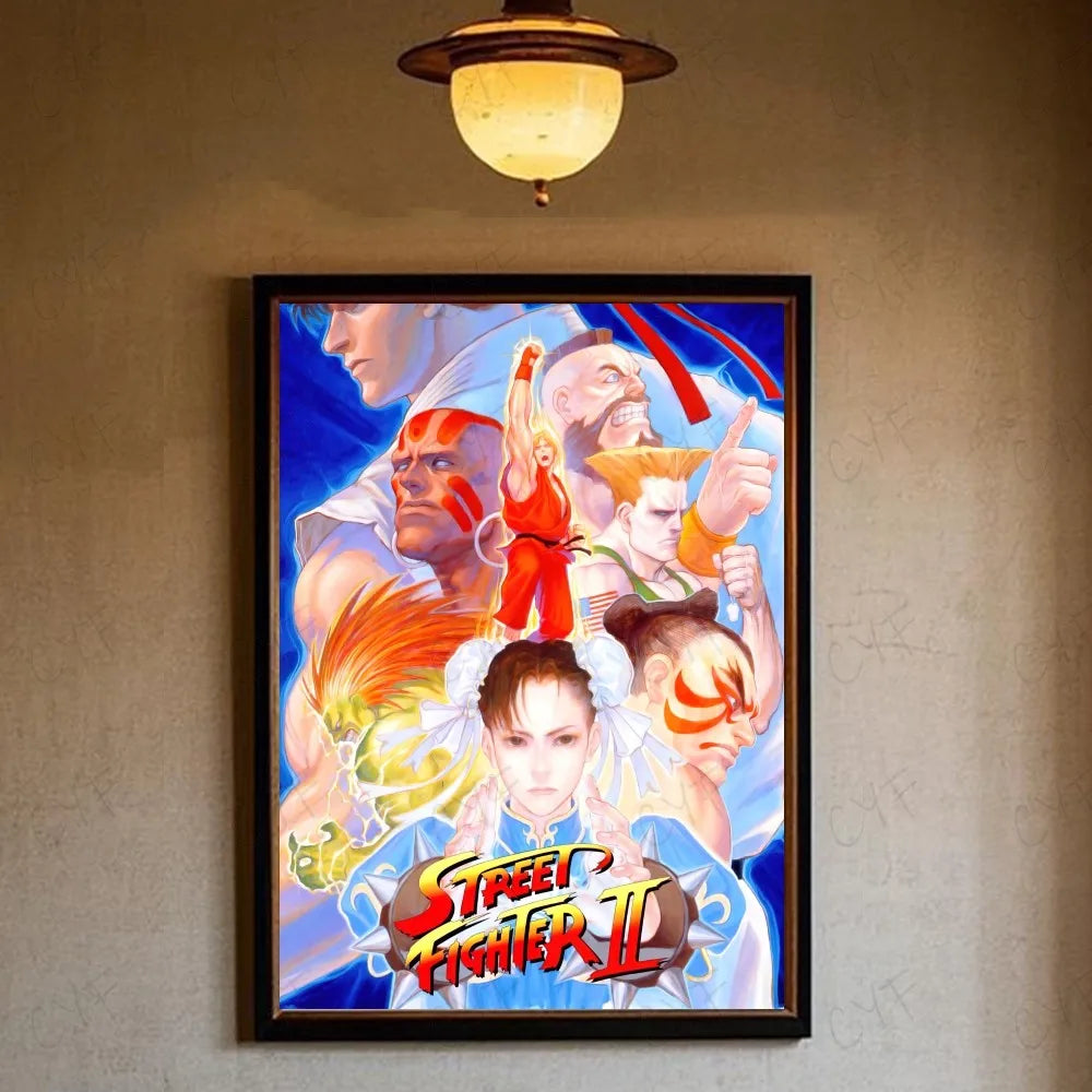 Street Fighter Poster HD Art