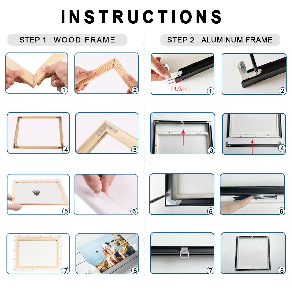 Customized DIY Aluminum Frame