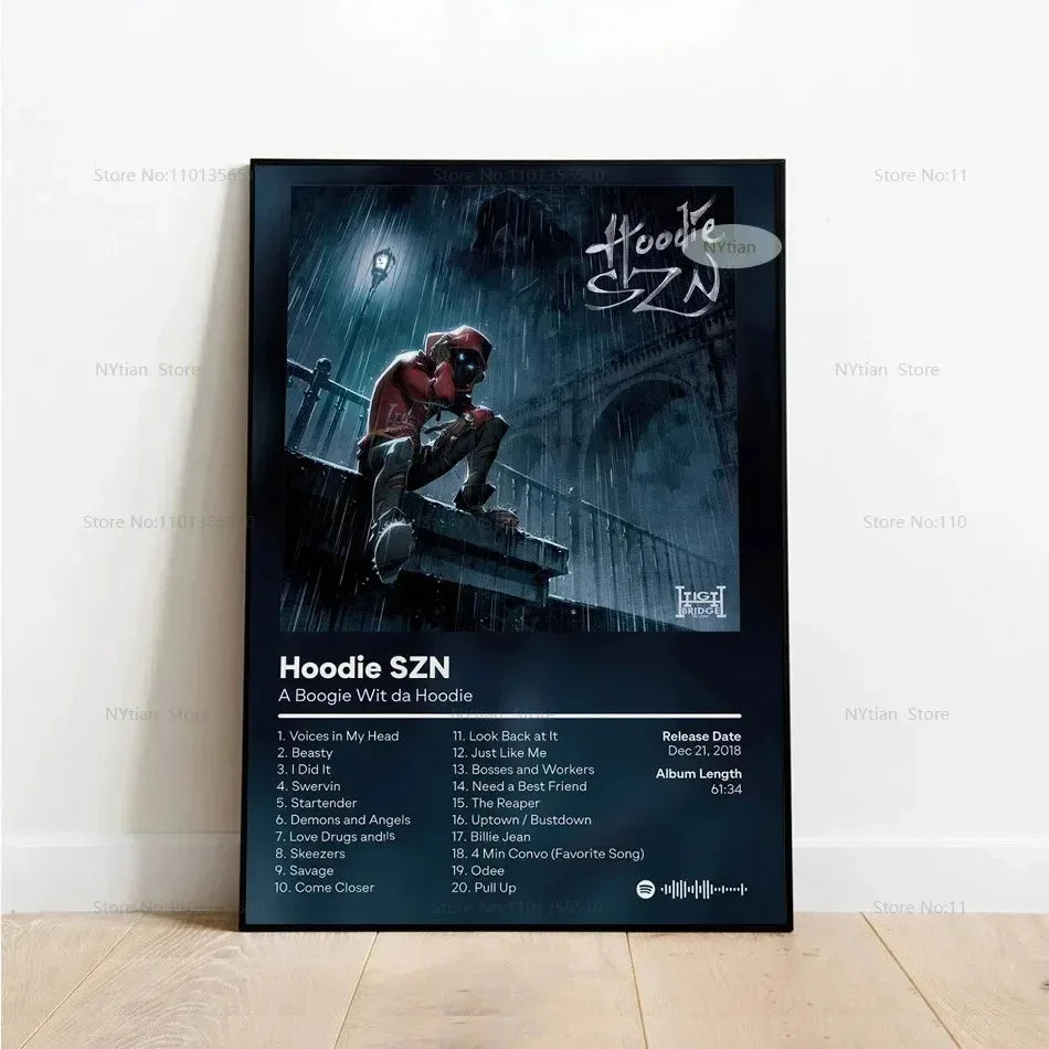 A Boogie Wit Da Hoodie Music Album Poster
