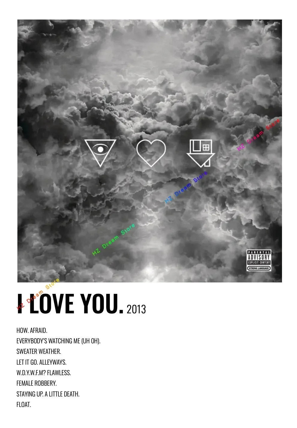 The Neighbourhood Album Cover Art Posters