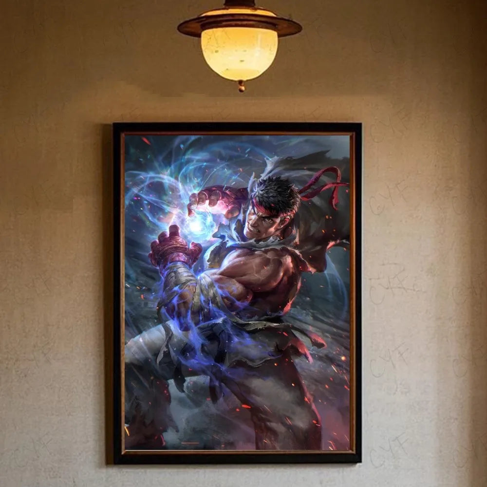 Street Fighter Poster HD Art