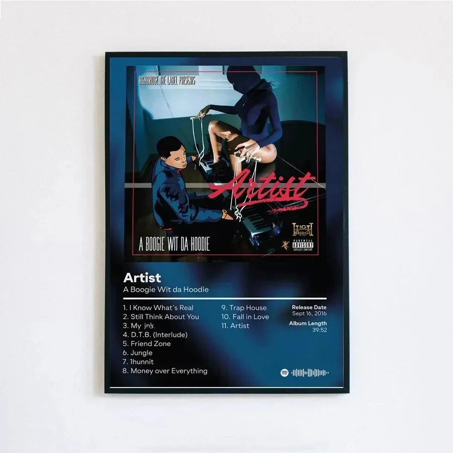 A Boogie Wit Da Hoodie Music Album Poster