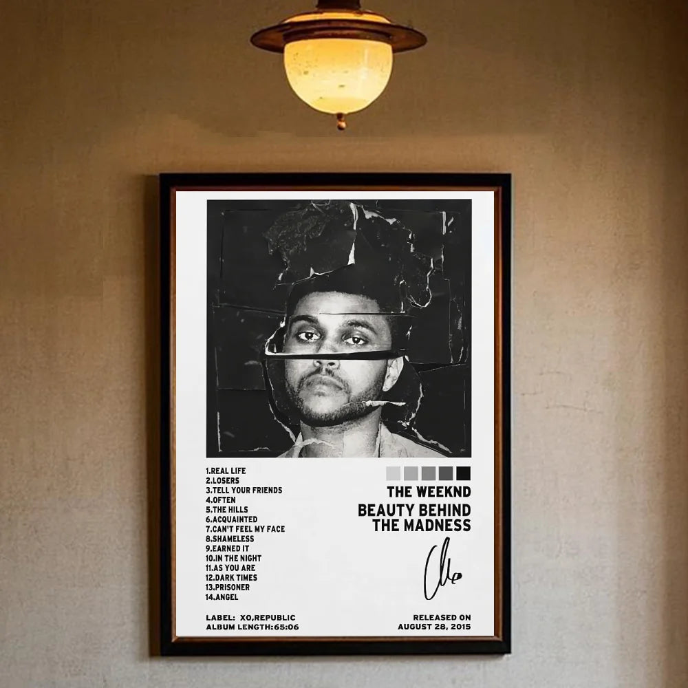 Music Album The Weeknd Poster