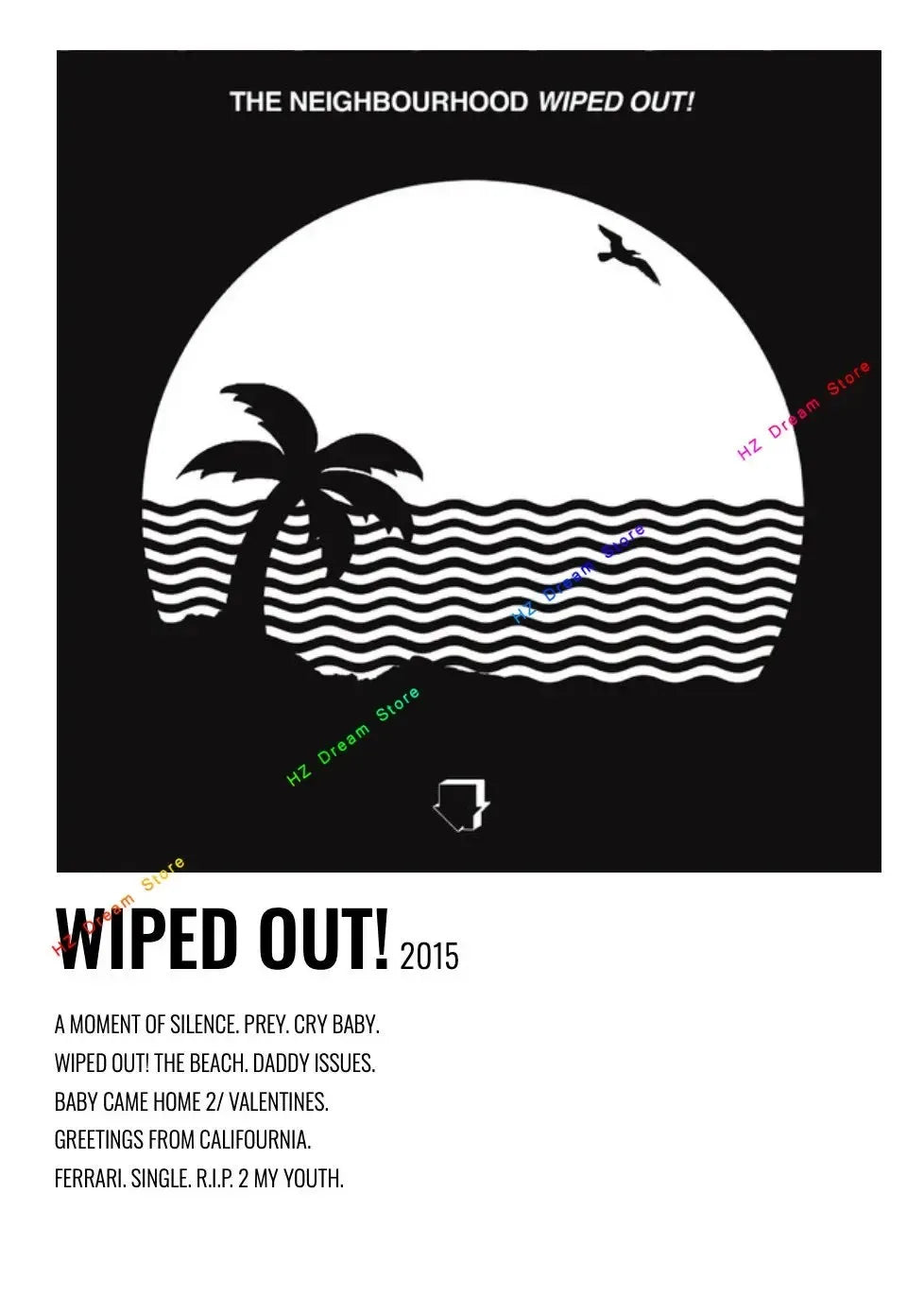 The Neighbourhood Album Cover Art Posters