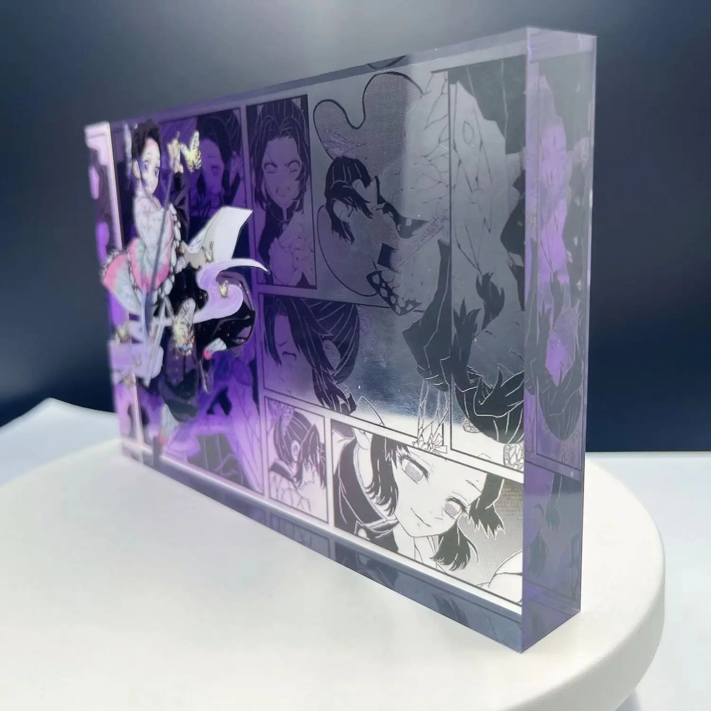 Demon Slayer Bar Chi Tokitou Muichirou Acrylic Brick Desktop Ornaments