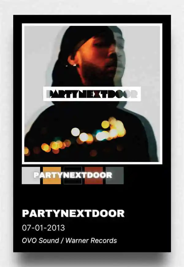 PARTYNEXTDOOR Music Album Cover Posters
