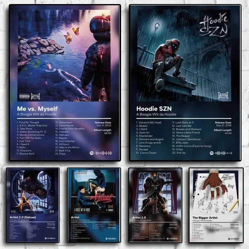 A Boogie Wit Da Hoodie Music Album Poster