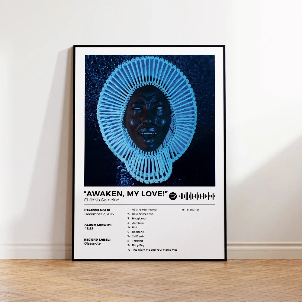 Music Album Covers Poster Rapper