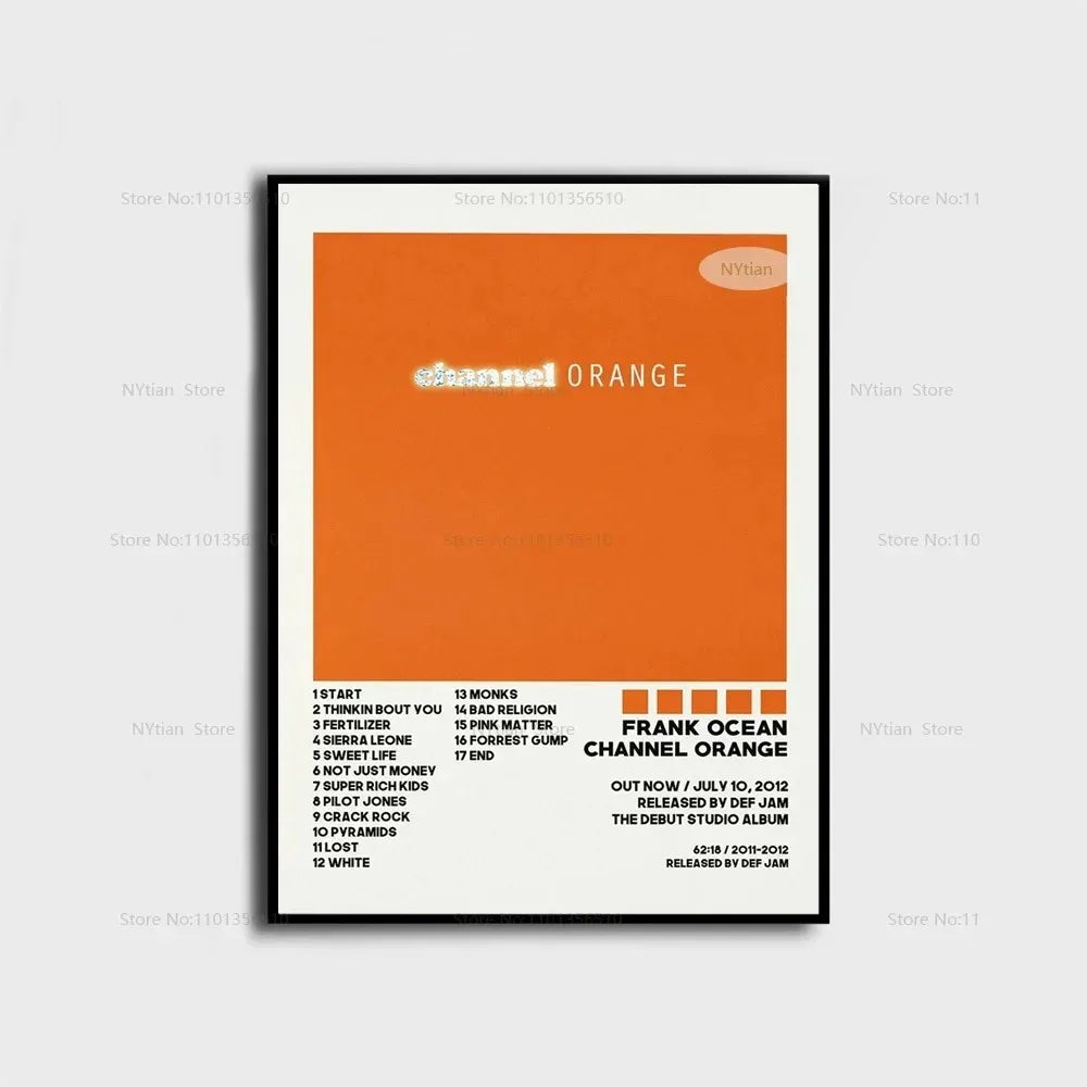 Blond Frank Ocean Poster