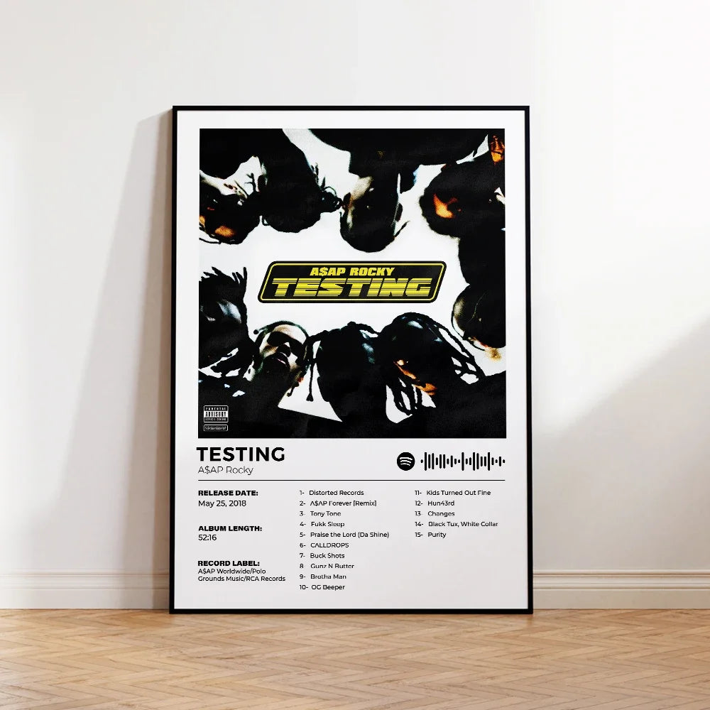 Music Album Covers Poster Rapper