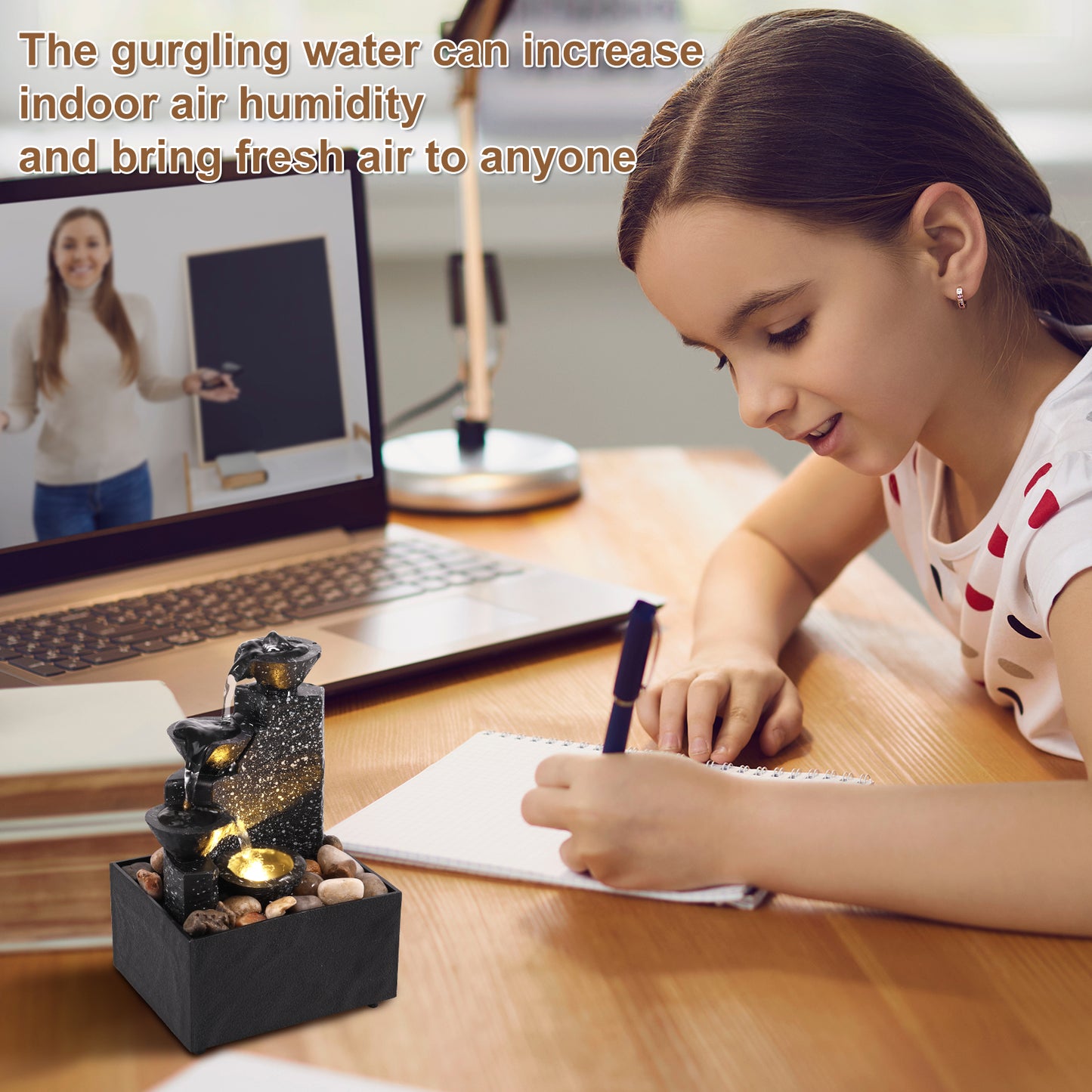 Desktop Waterfall Decoration Flowing Water