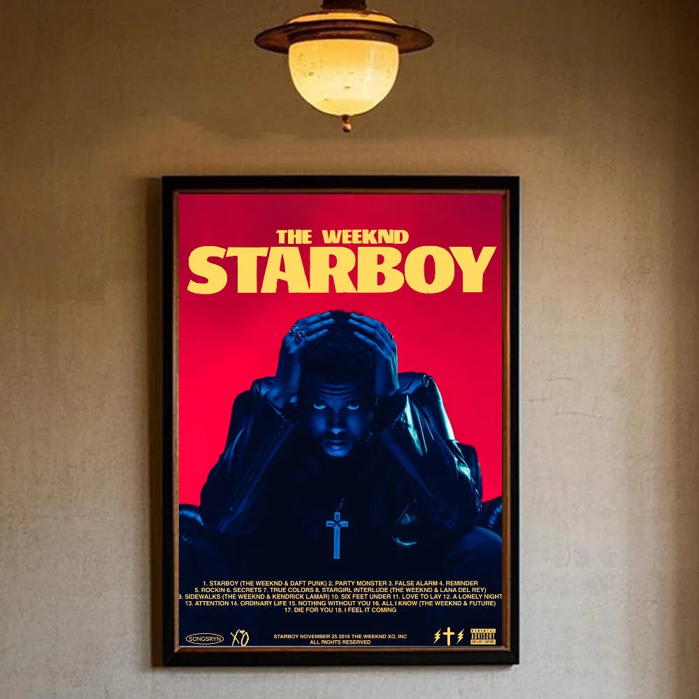 Music Album The Weeknd Poster
