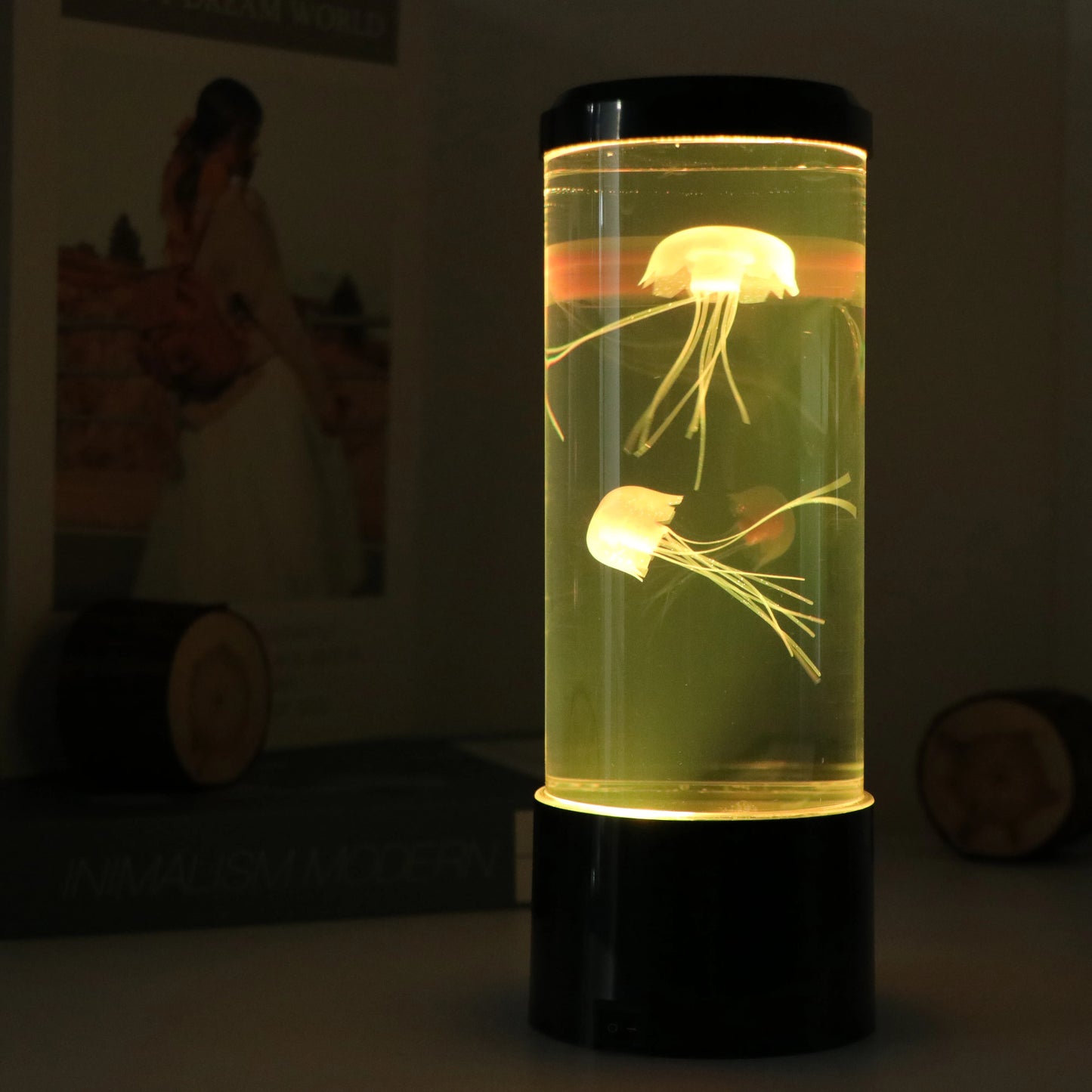 Jellyfish Lamp RGB LED Mood Aquarium Ocean Night Lights