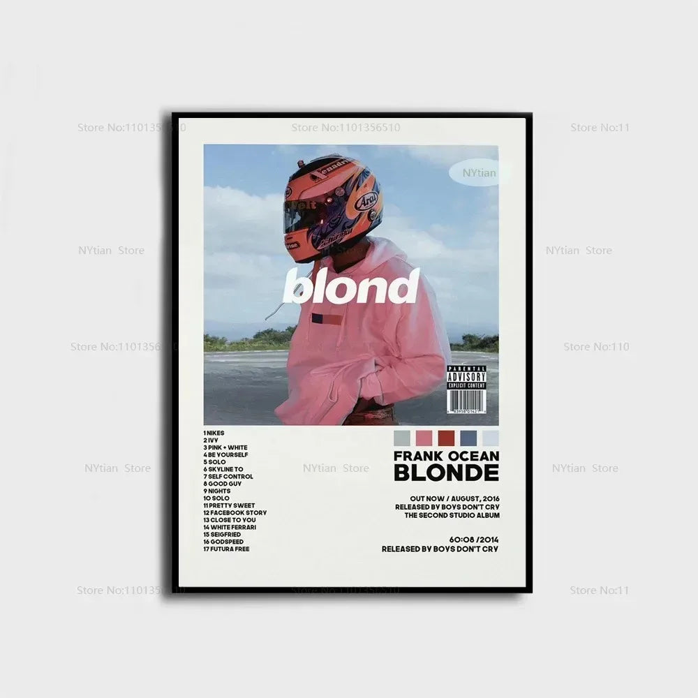 Blond Frank Ocean Poster