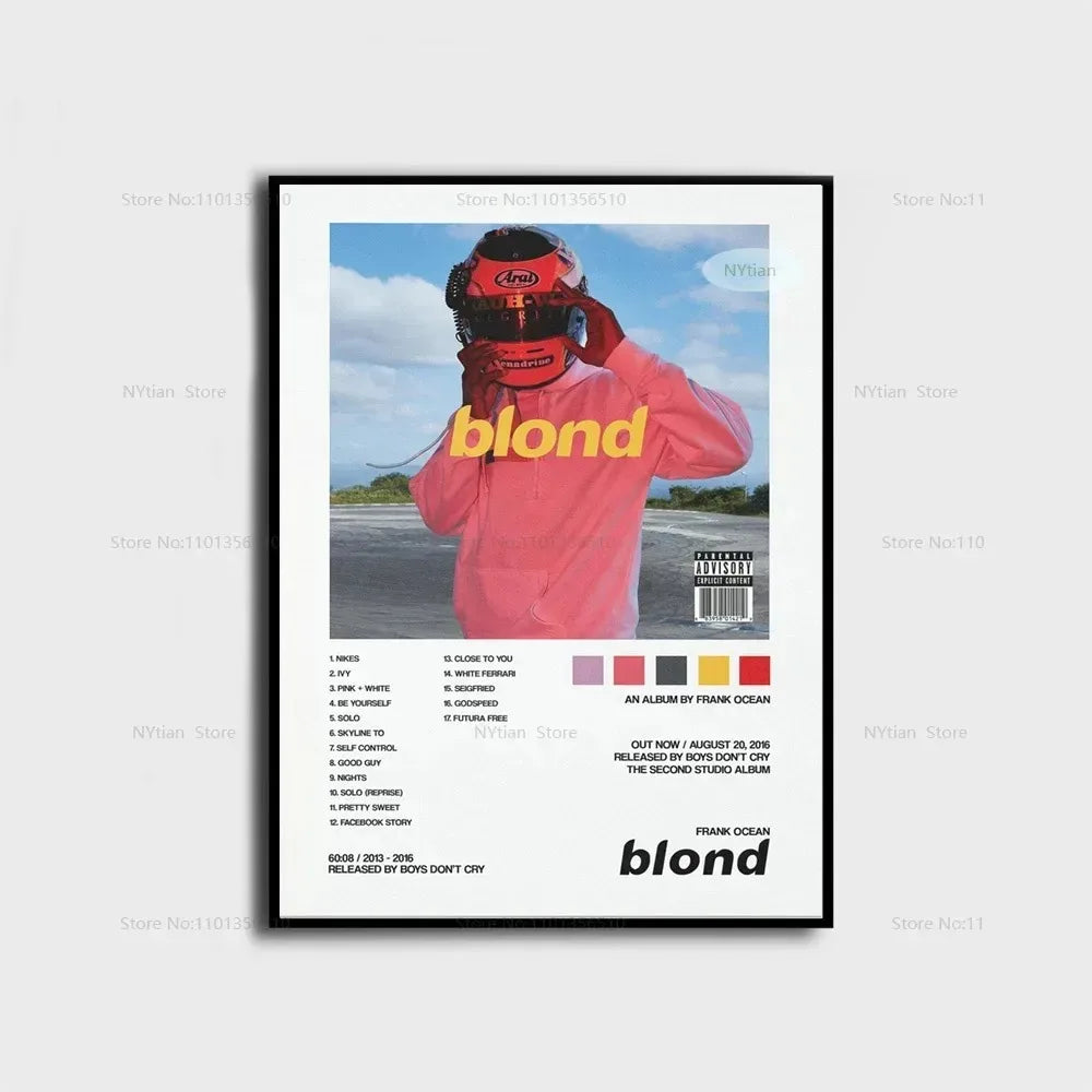 Blond Frank Ocean Poster