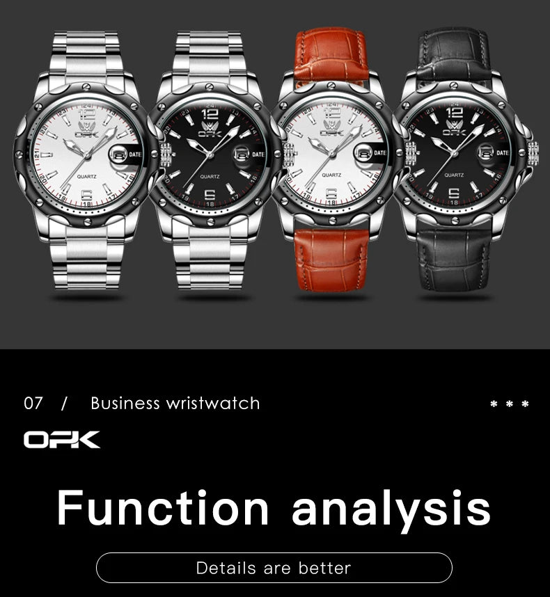 OPK 6026 Luxury Quartz Watch