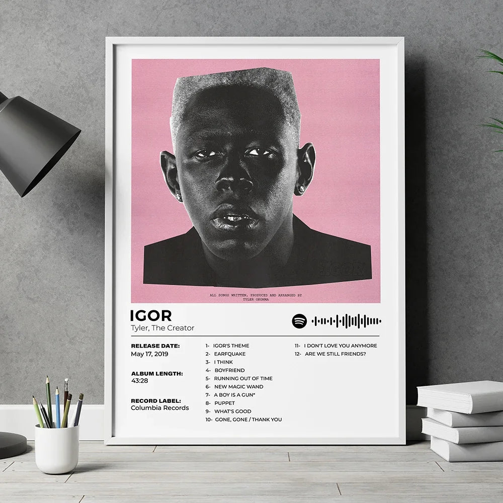 Music Album Covers Poster Rapper