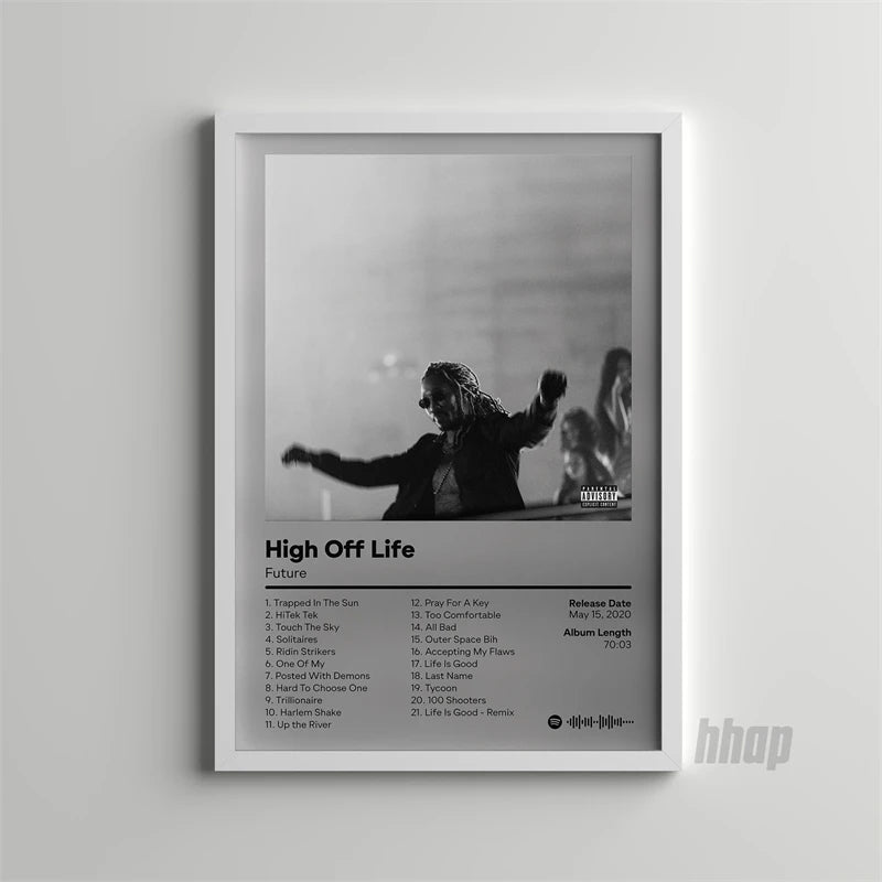 Rap Music Album Cover Future/NBA YB Poster