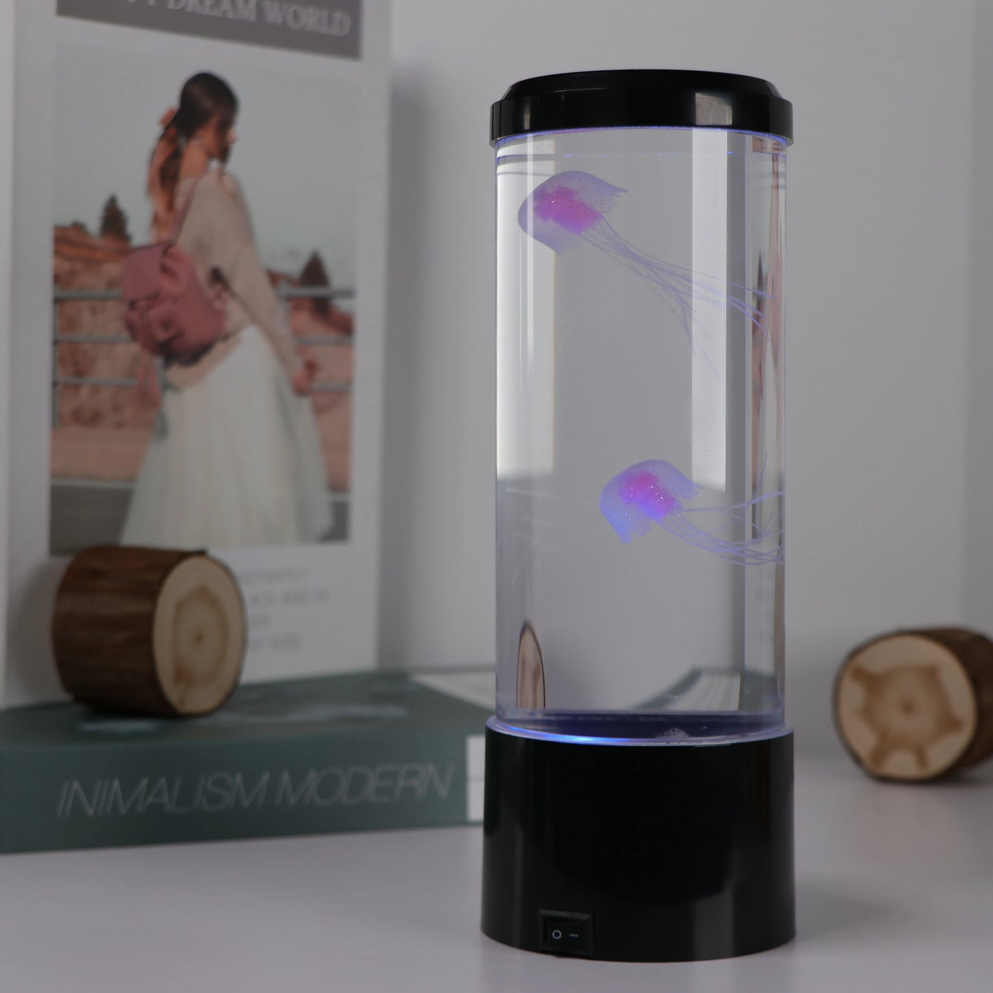 Jellyfish Lamp RGB LED Mood Aquarium Ocean Night Lights