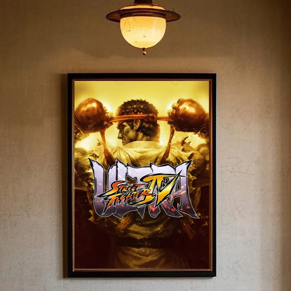 Street Fighter Poster HD Art