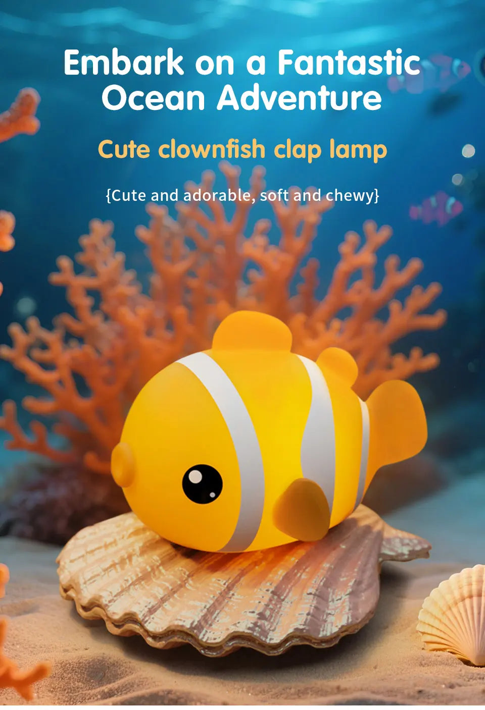 Cute Animal Led Night Light Bedroom Bedside Table Lamp