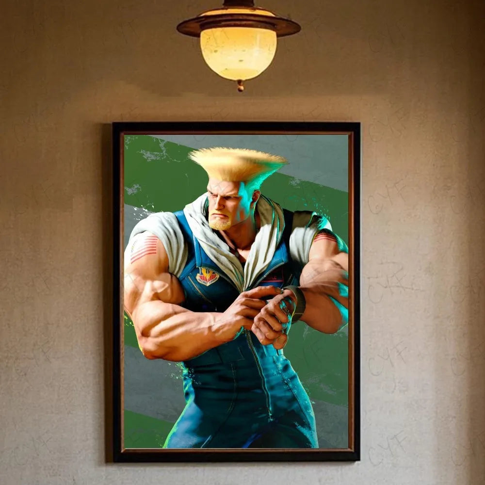 Street Fighter Poster HD Art