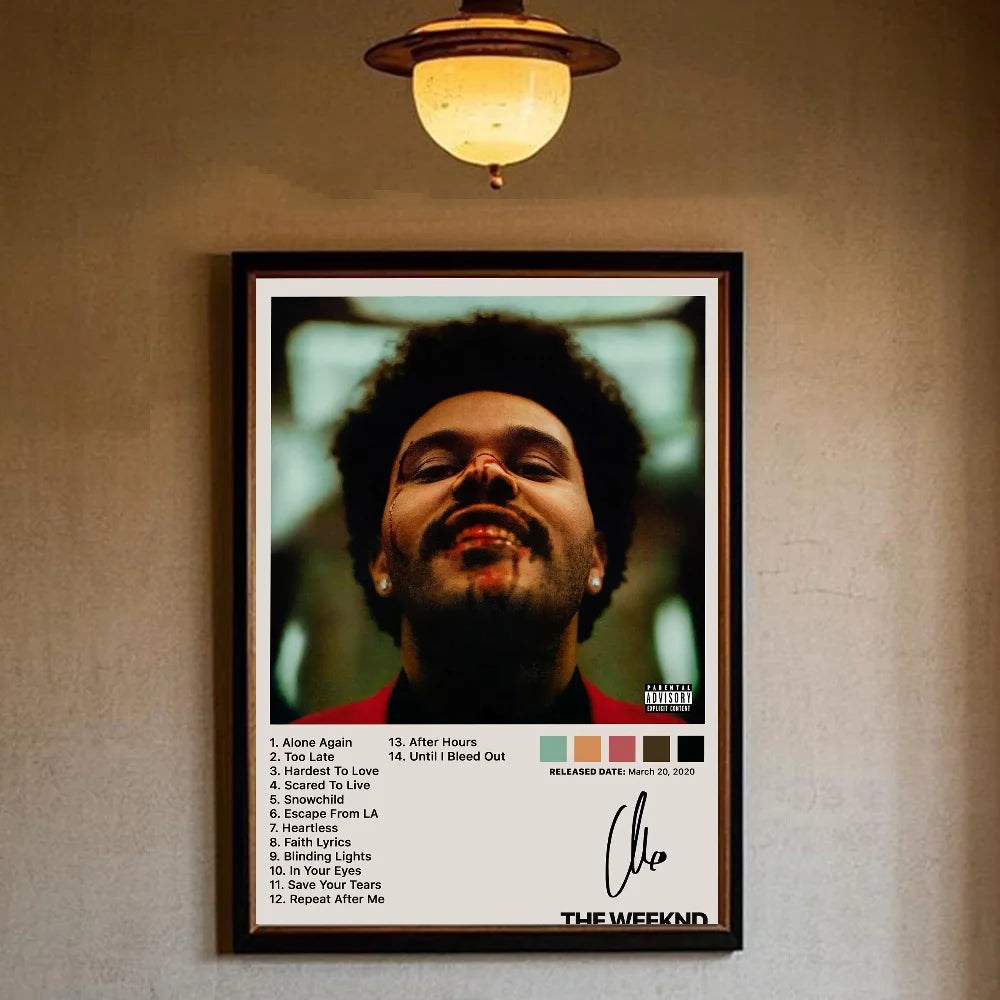 Music Album The Weeknd Poster