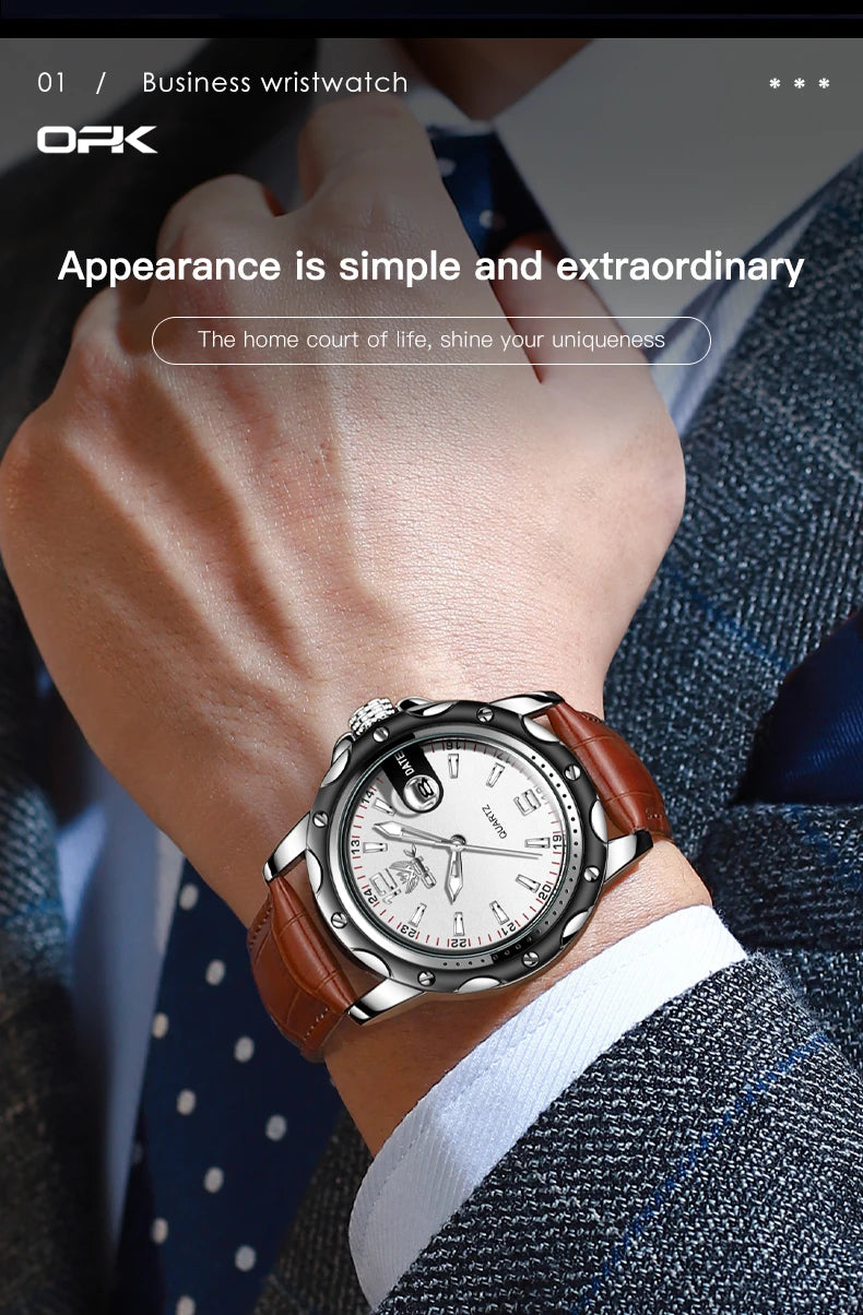 OPK 6026 Luxury Quartz Watch