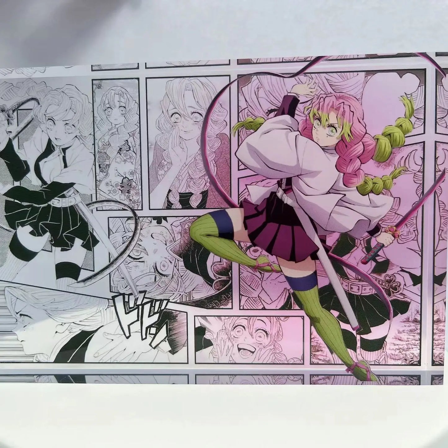 Demon Slayer Bar Chi Tokitou Muichirou Acrylic Brick Desktop Ornaments