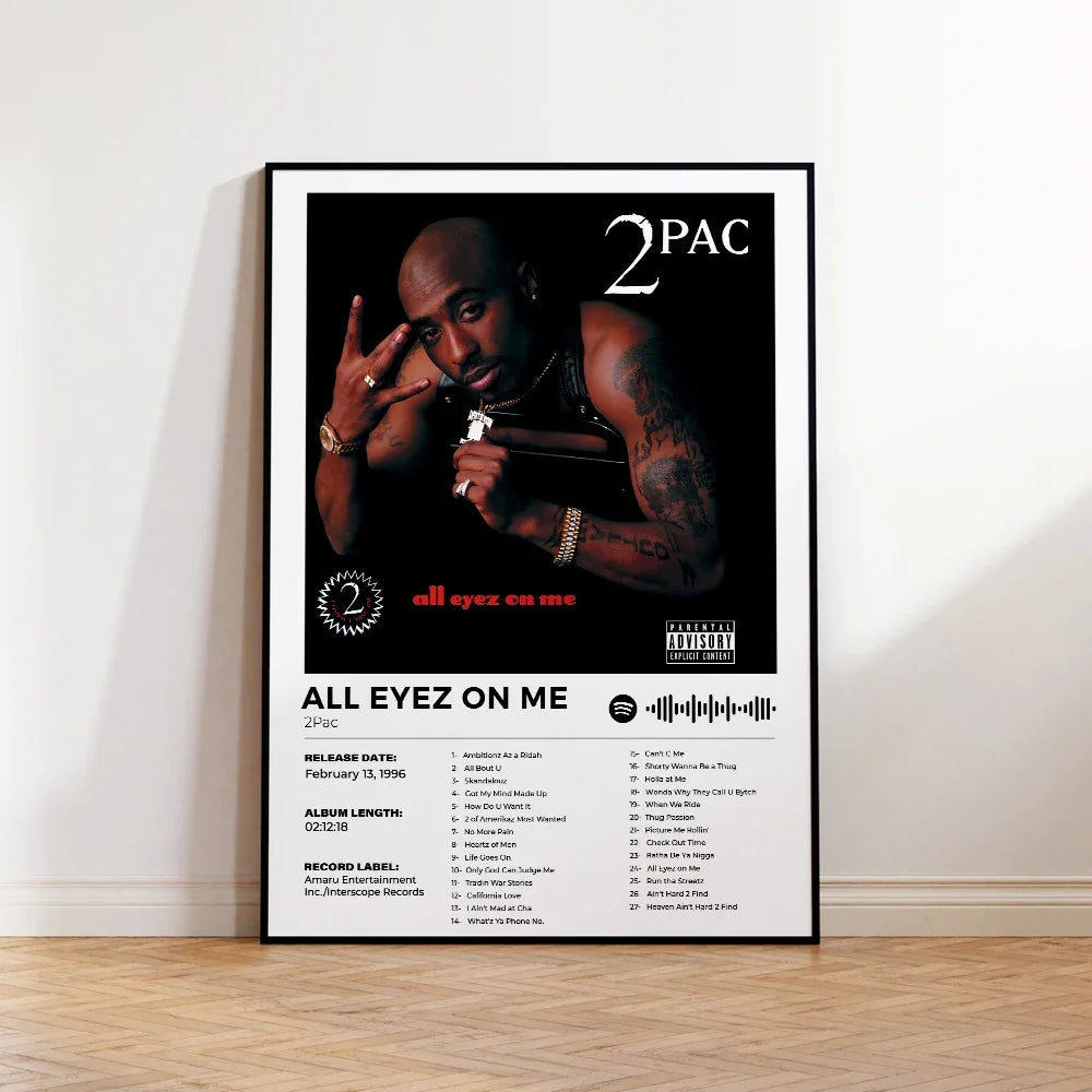 Music Album Covers Poster Rapper
