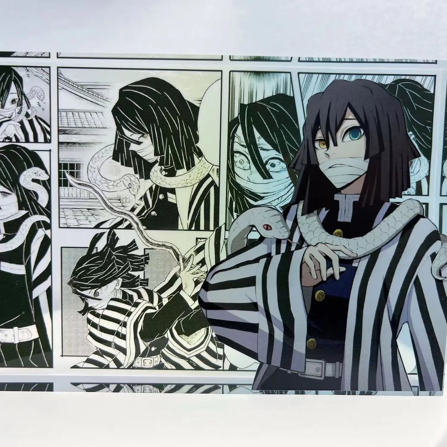 Demon Slayer Bar Chi Tokitou Muichirou Acrylic Brick Desktop Ornaments