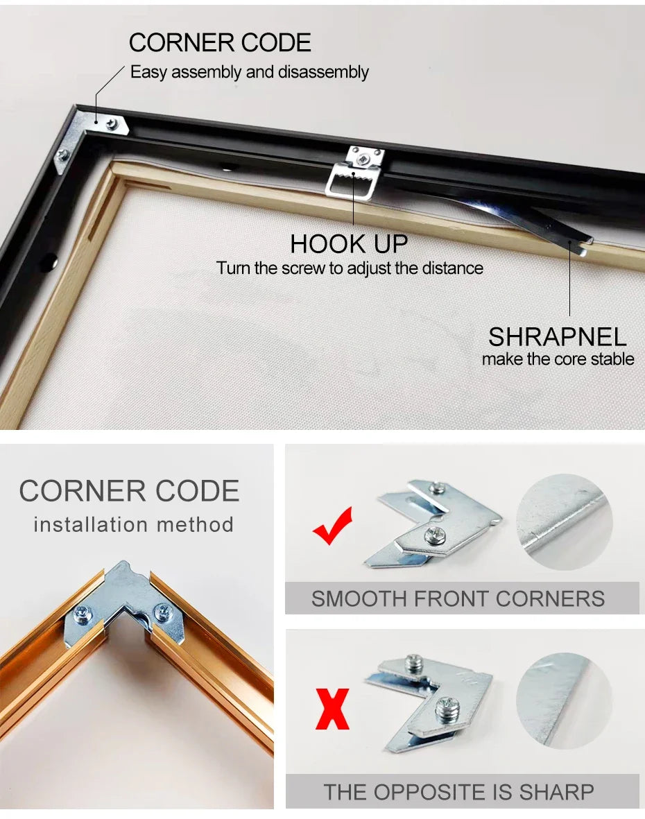 Customized DIY Aluminum Frame