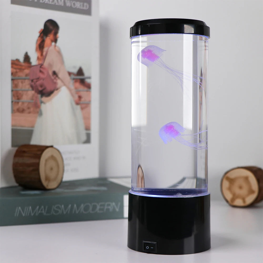Jellyfish Lamp RGB LED Mood Aquarium Ocean Night Lights
