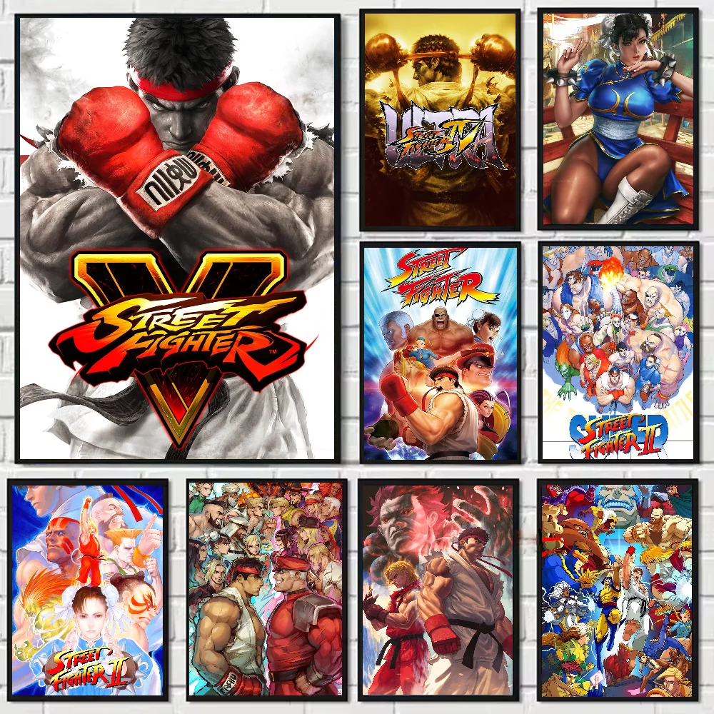 Street Fighter Poster HD Art