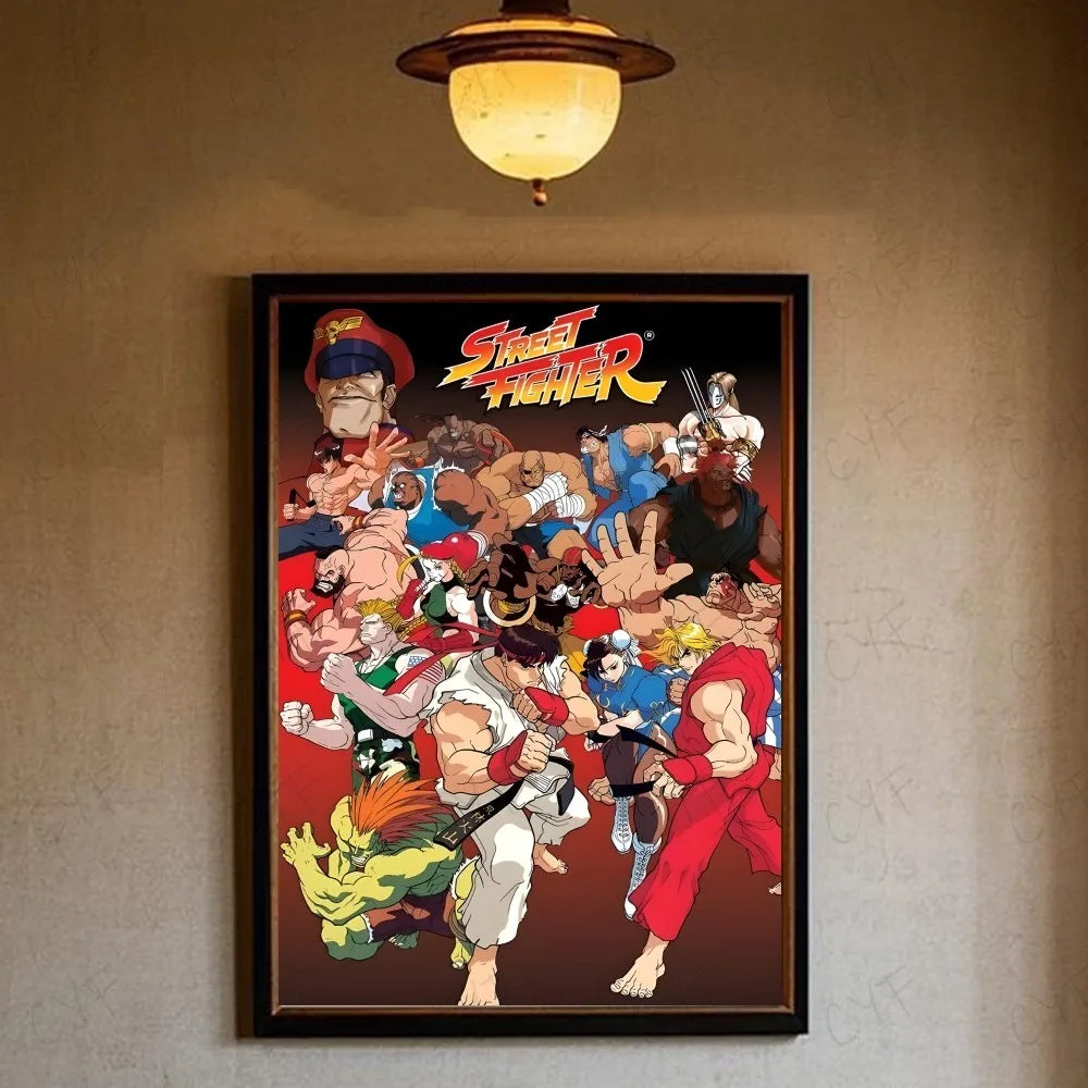 Street Fighter Poster HD Art