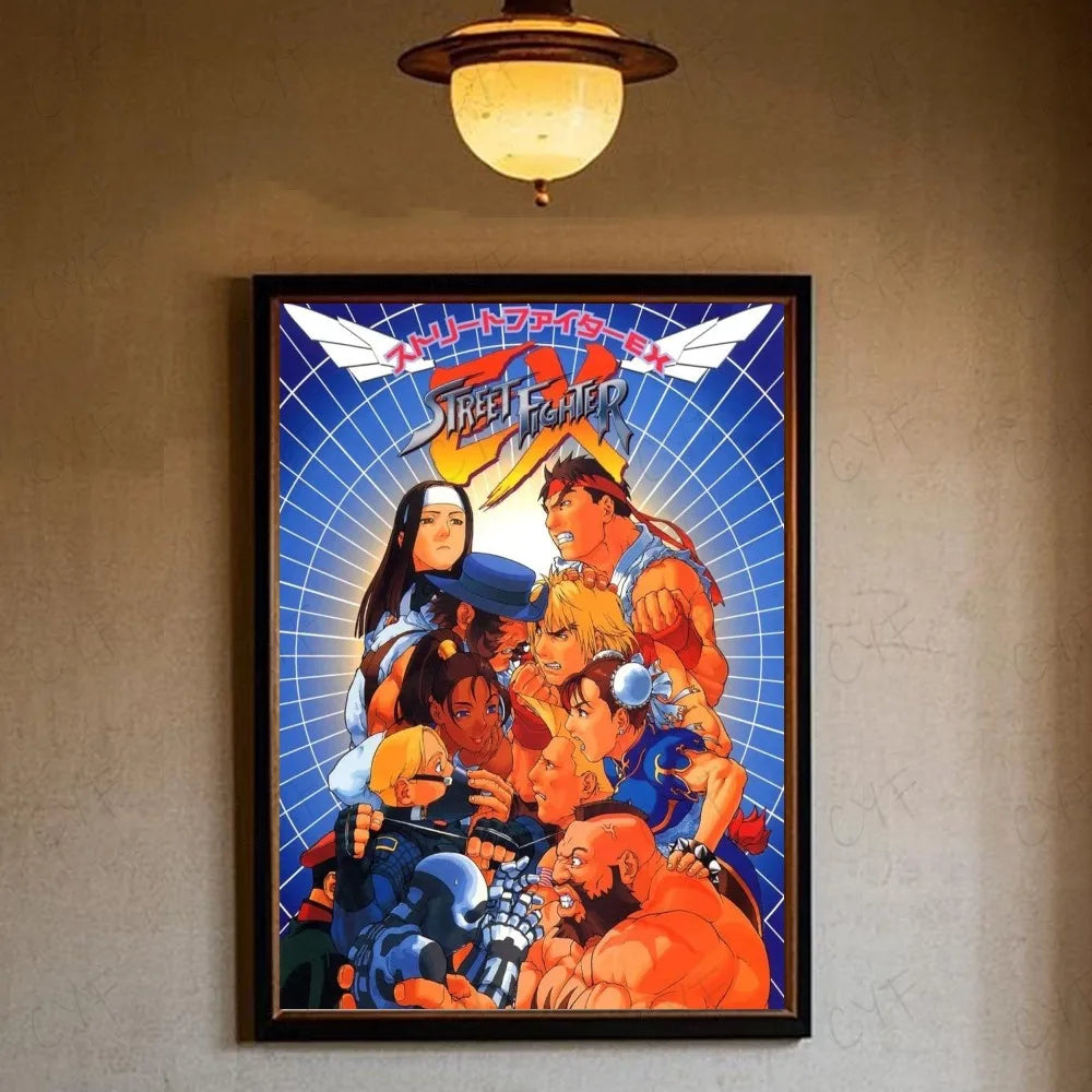 Street Fighter Poster HD Art