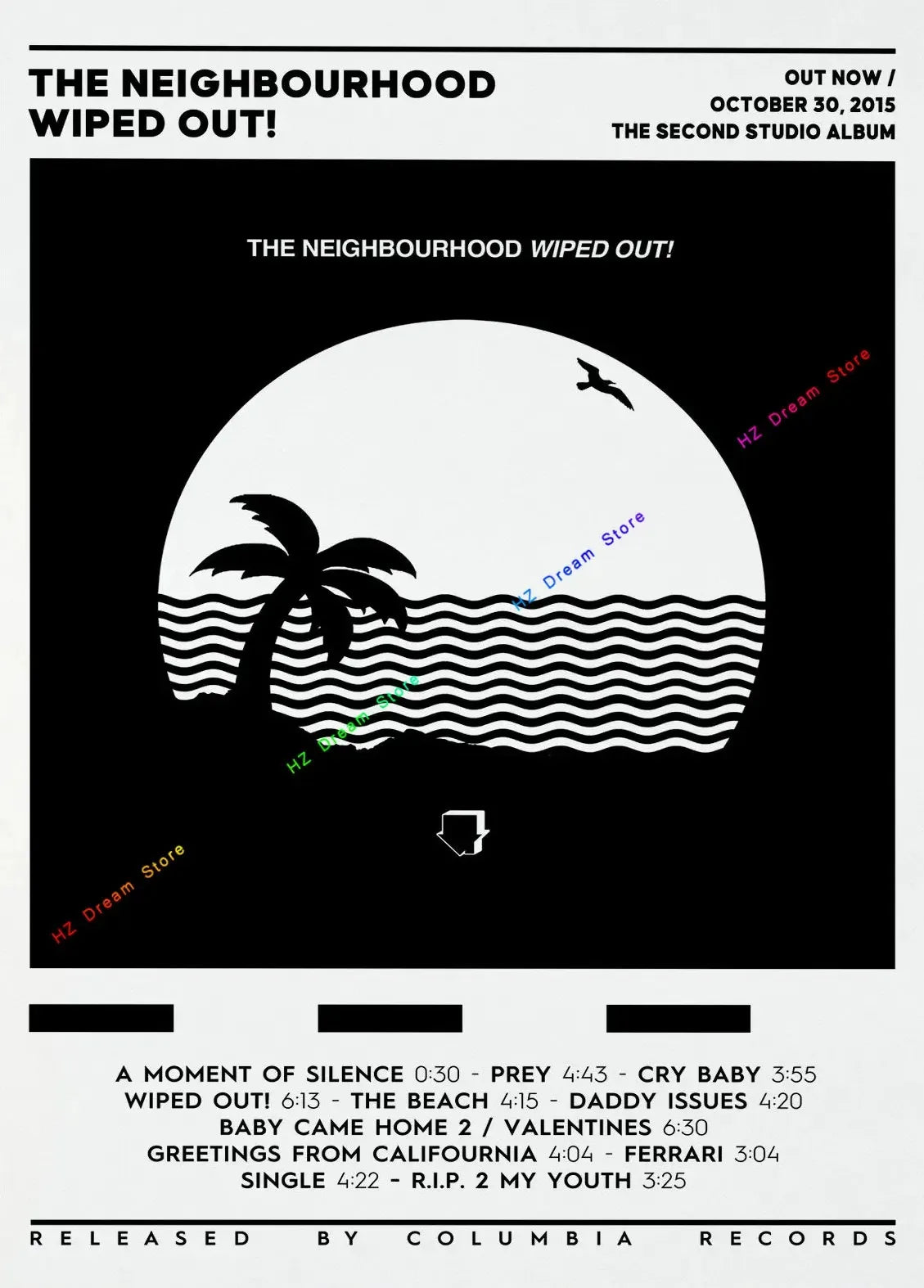 The Neighbourhood Album Cover Art Posters