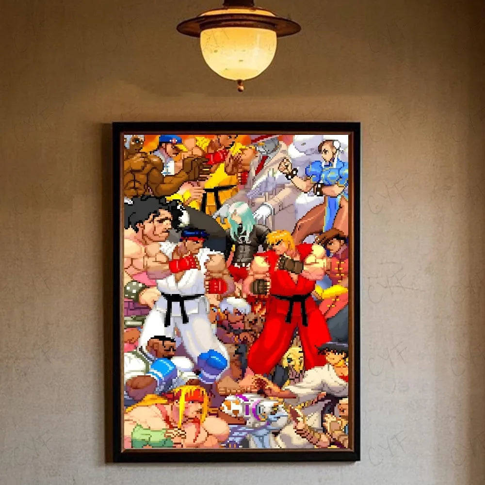 Street Fighter Poster HD Art