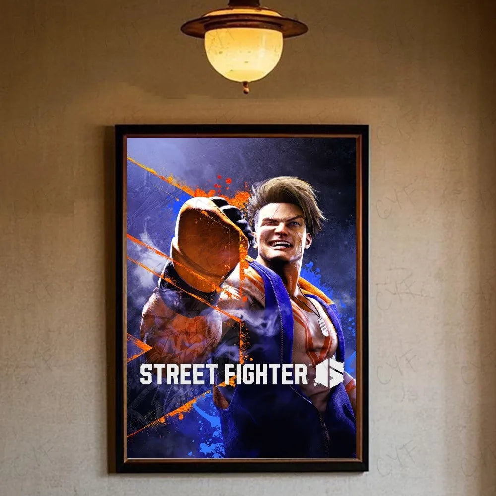 Street Fighter Poster HD Art