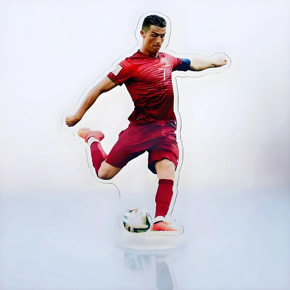 Mini Cristiano Ronaldo Acrylic Sculpture Desktop Ornament