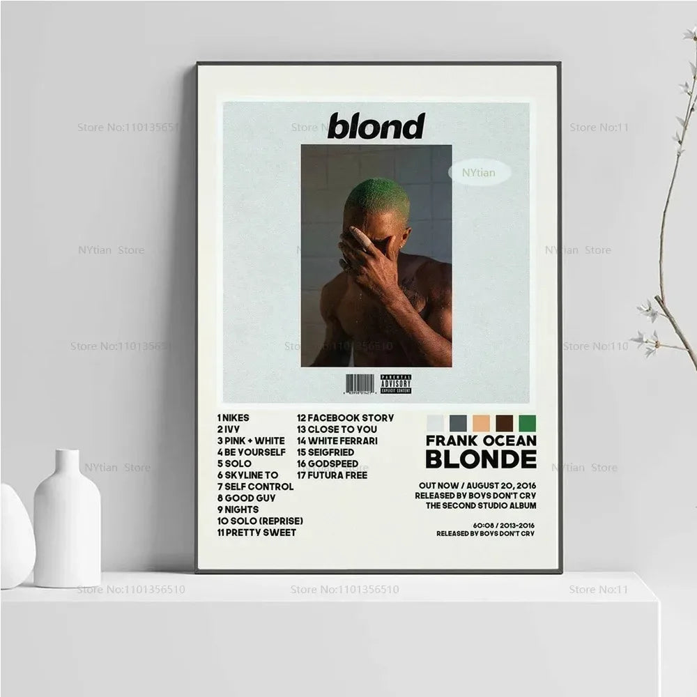 Blond Frank Ocean Poster