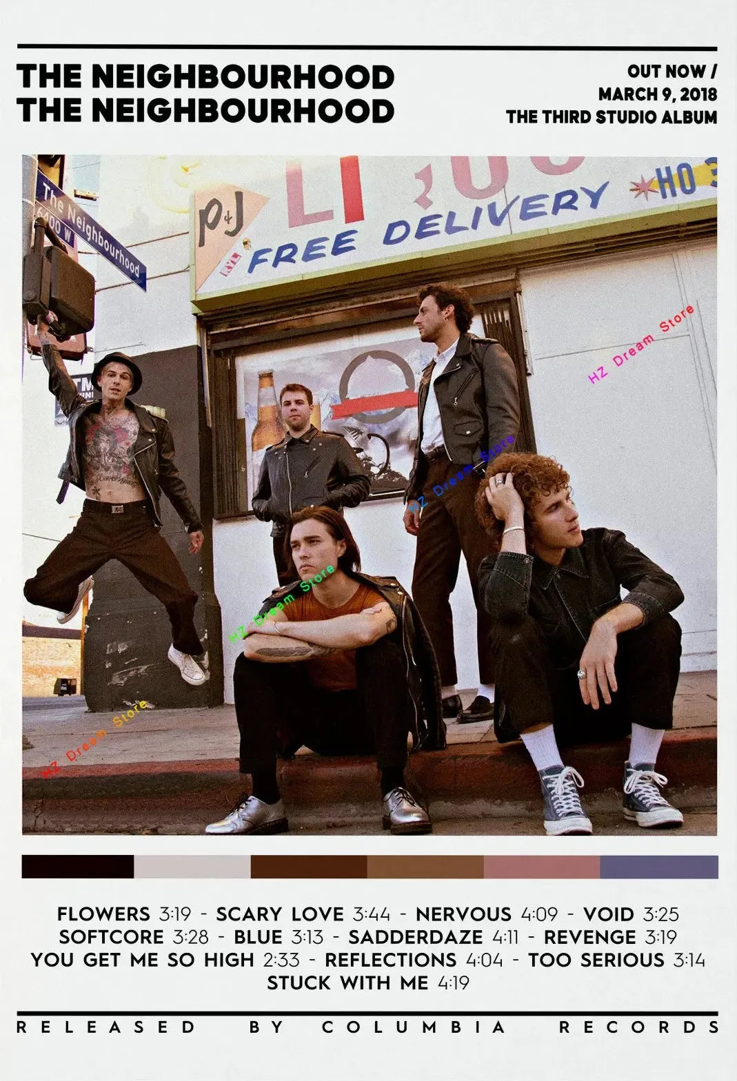 The Neighbourhood Album Cover Art Posters