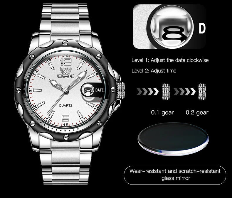 OPK 6026 Luxury Quartz Watch