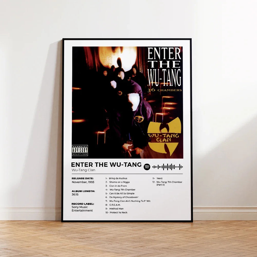 Music Album Covers Poster Rapper