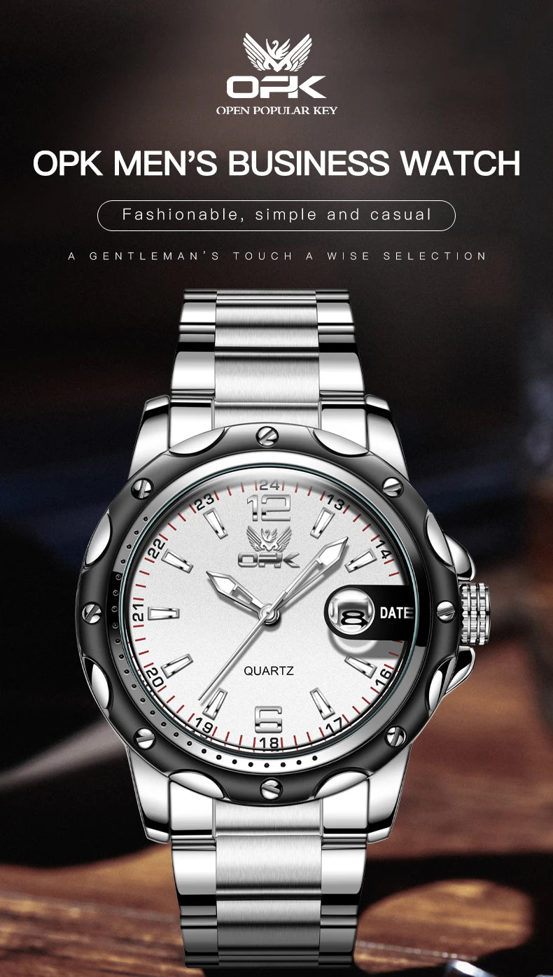 OPK 6026 Luxury Quartz Watch