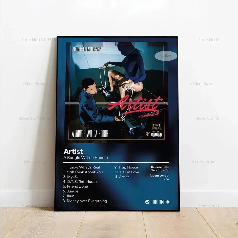 A Boogie Wit Da Hoodie Music Album Poster