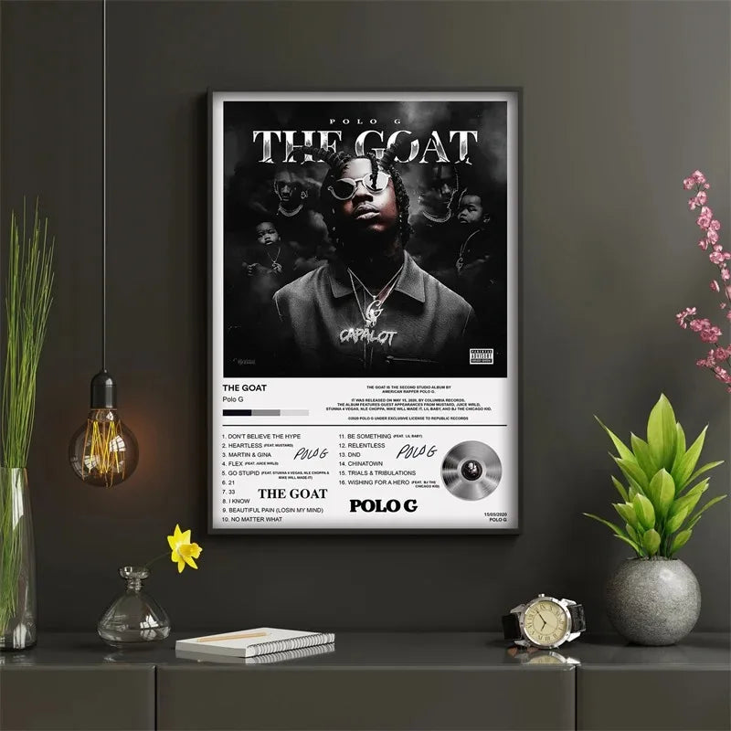 Music Album Cover Polo G Poster