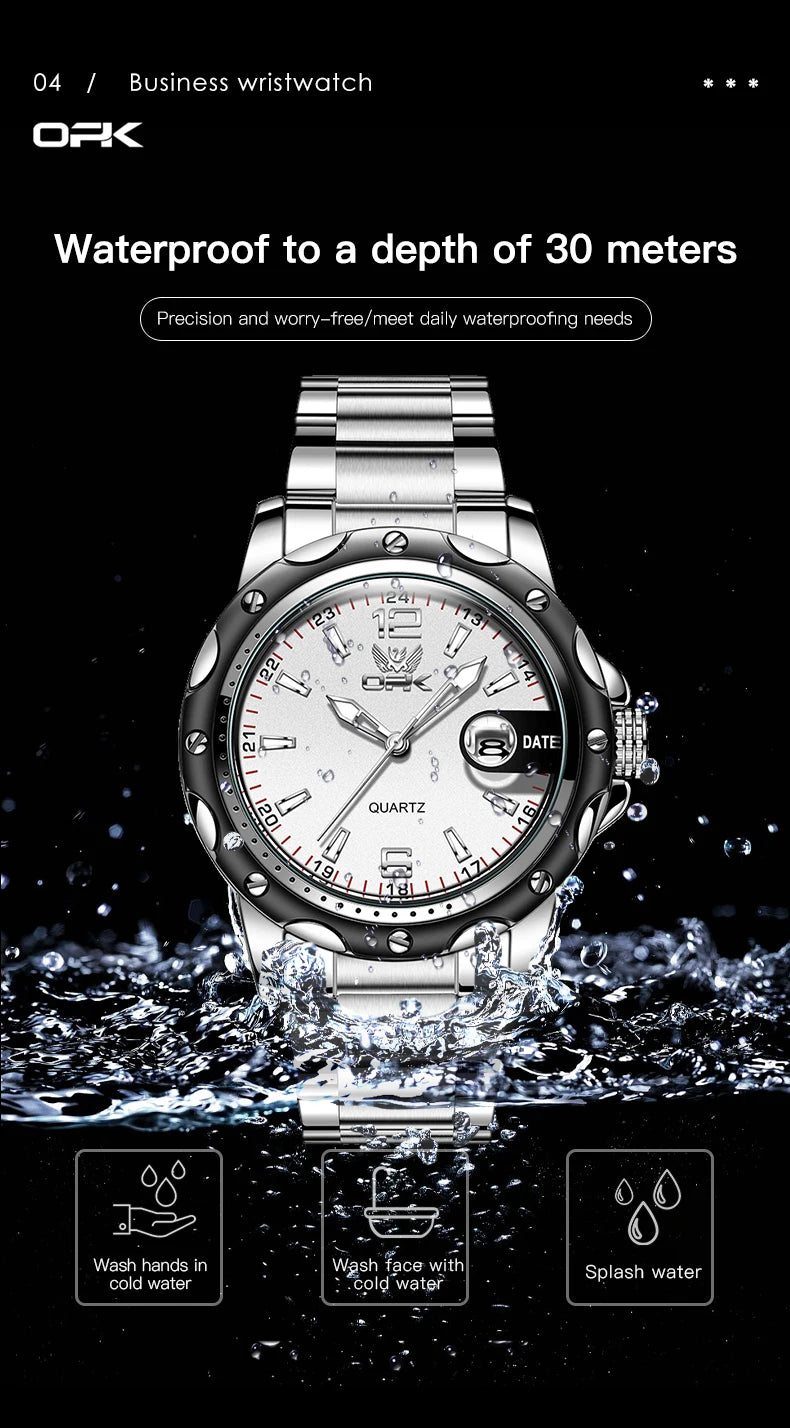 OPK 6026 Luxury Quartz Watch